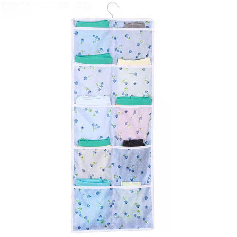 Underwear Storage Hanging Bag Clothing Panties Socks Storage Bag Dormitory Door Hanging Bag Wardrobe Closet Storage Hanging Bag