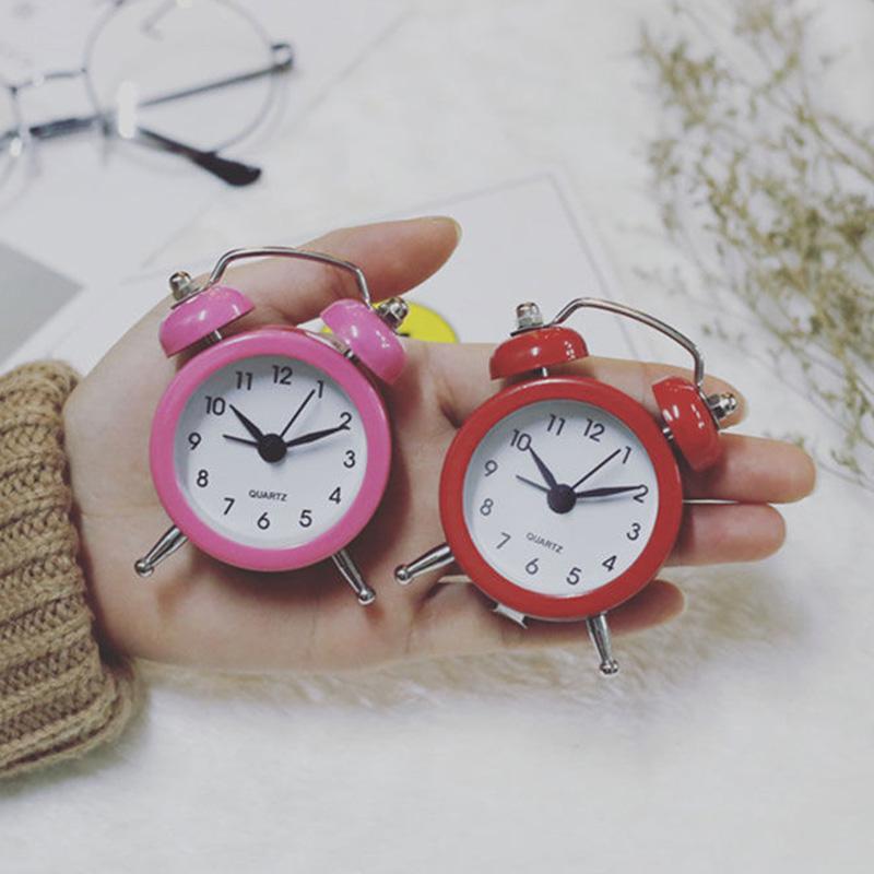 Personalized 5cm Mini Alarm Clock Cute Student Simple Dormitory Alarm Pocket Timer