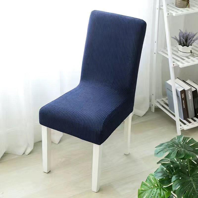 Slipcover Removable Anti-dirty Seat Chair Cover Spandex Kitchen Cover for Banquet Wedding Dinner Restaurant Housse De Chaise 1PC