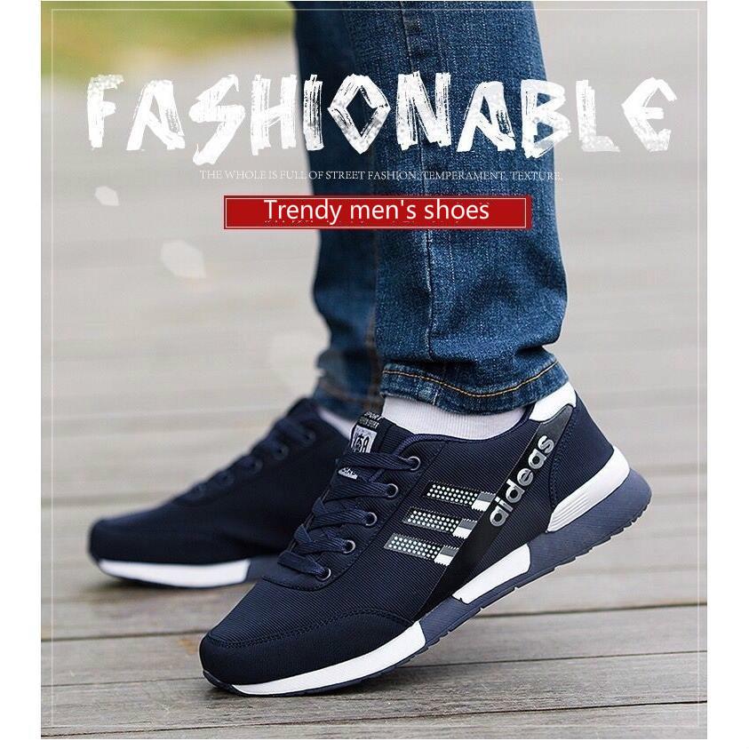 Men's shoes breathable Korean casual shoes sports shoes flying mesh shoes lace casual men's shoes