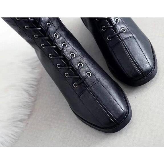 Pair of Shoes Women Boots Black Over The Knee Boots Sexy Female Autumn Winter Lady Thigh High Boots