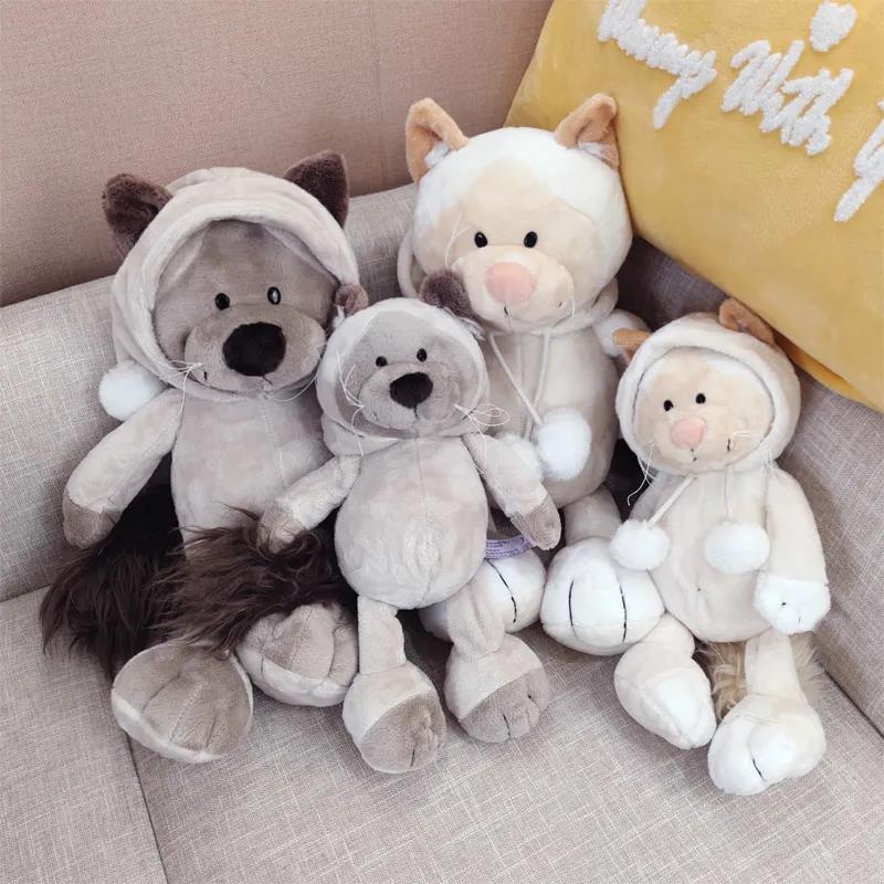 Lovely Civet Doll Cute Plush Toy Soft Baby Bed Sleeping Pillow Cat Doll Children's Birthday Present