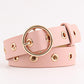 Belt Fashion Women Vintage Accessories Casual Thin Leisure Leather Belt