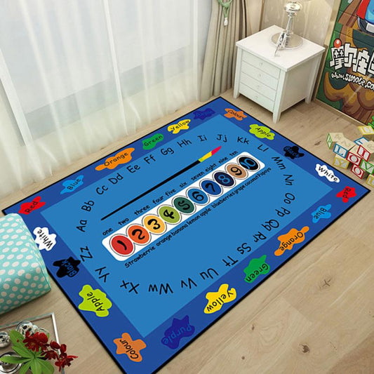 Boys and Girls Cartoon Cute Nursery Blanket Crawling Bedside Anti-fall Blanket Puzzle Game Children's Carpet