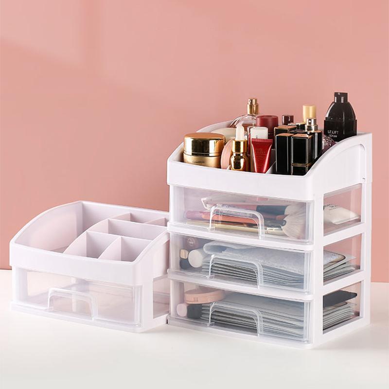 Makeup Drawer Organizer Jewelry Nail Polish Makeup Container Large Capacity Cosmetic Storage Box Desktop Sundries Storage Box