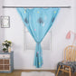 Simple Curtain Finished Special Offer Rental Dormitory Bedroom Balcony Blackout Short Curtain Half Curtain Curtain