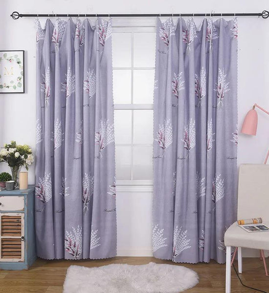 Simple Curtain Finished Special Offer Rental Dormitory Bedroom Balcony Blackout Short Curtain Half Curtain Curtain