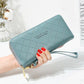 Double Zipper Women Wallets Lady Wristlet Handbags Purses Cards Holder Woman Long Wallet Coin Purse