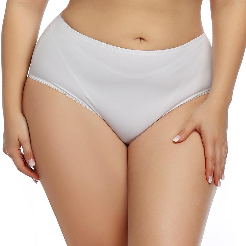 6pcs Seamless Plus Size Women's Panties Close To High Waist Sexy Cotton Briefs XL-6XL