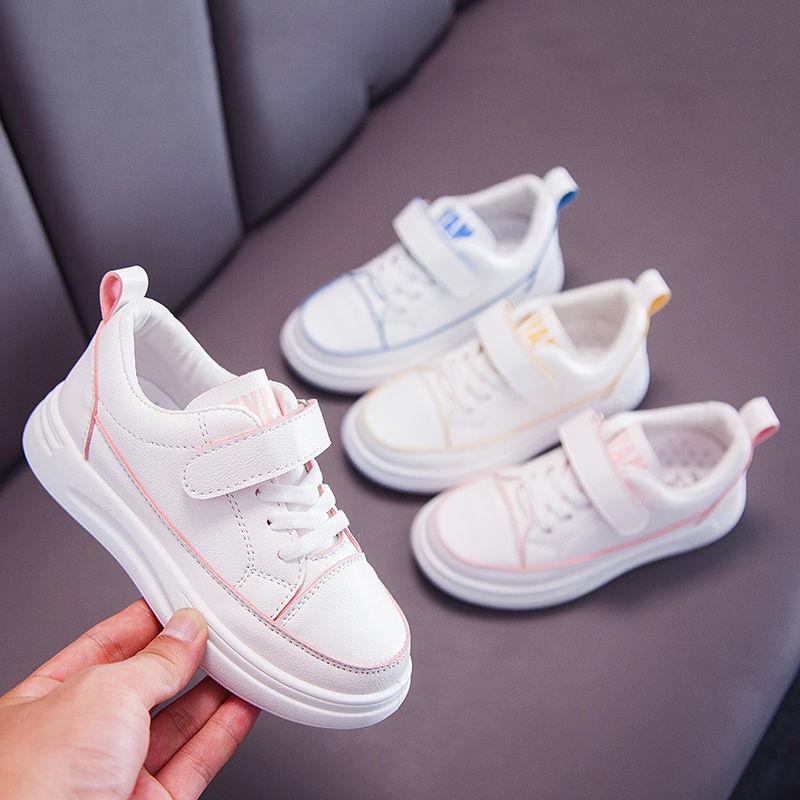 2020 Kid's Fashion Sneakers Casual Sport Running Shoes for Boys Girls Breathable Leather Childrens Trainers Tenis Infantil