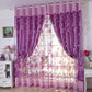 Finished Living Room Curtains Bedroom Balcony Shading Household Double Curtains and Screens, High-end Atmospheric Curtain Fabrics (150×270cm)