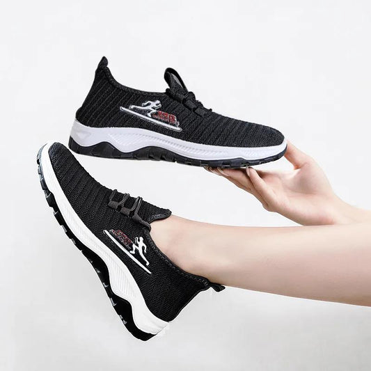 Spring and Summer Breathable Shoes Women's All-match Casual Shoes Wear-resistant Sports Shoes