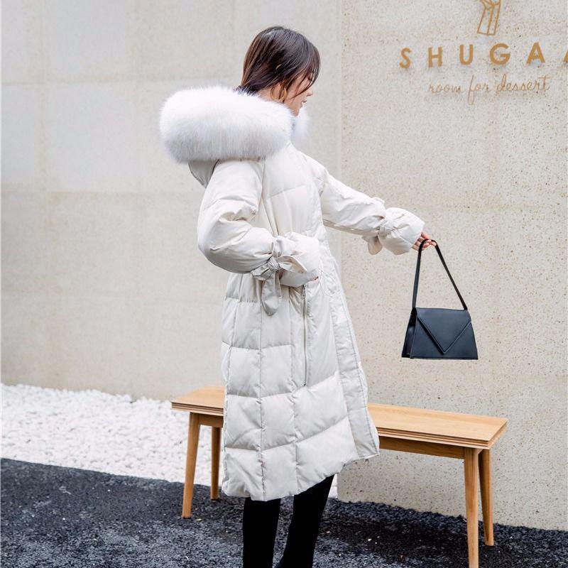 Woman's Winter Long Sleeve Warm Jacket Fashion Large Size Down Jacket Winter Woman's Cotton Clothing