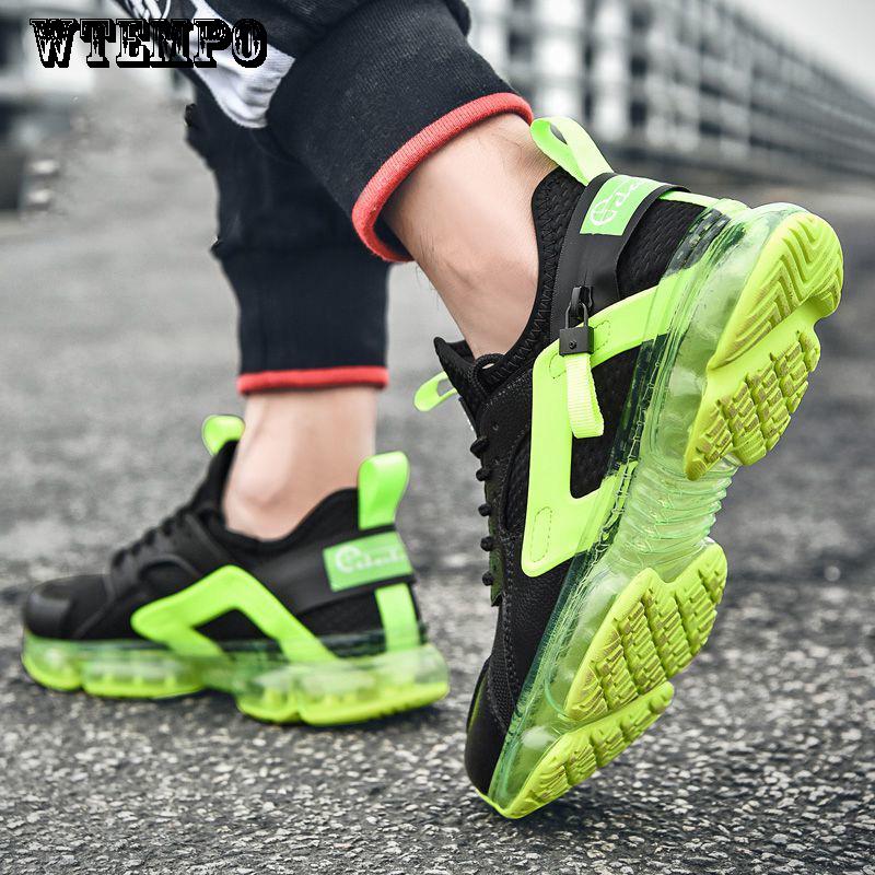 WTEMPO Men's Shoes  Air Cushion Running Shoes Trend Basketball Shoes Summer Sports Shoes