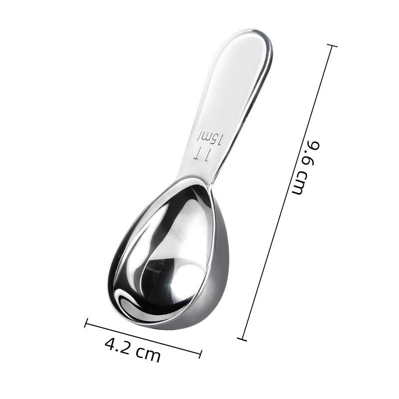 15ml 30ml Tablespoon Coffee Measuring Scoop Set 304 Stainless Steel Measuring Spoons for Coffee Tea