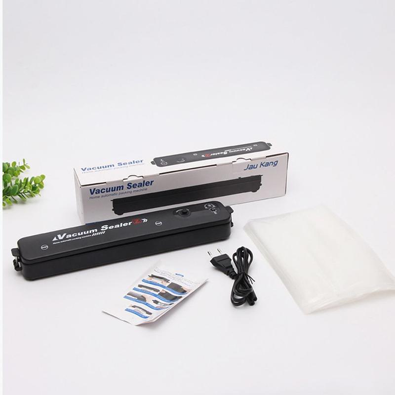 Best Food Vacuum Sealer 220V/110V Automatic Commercial Household Food Vacuum Sealer Packaging Machine Include 10Pcs Bags