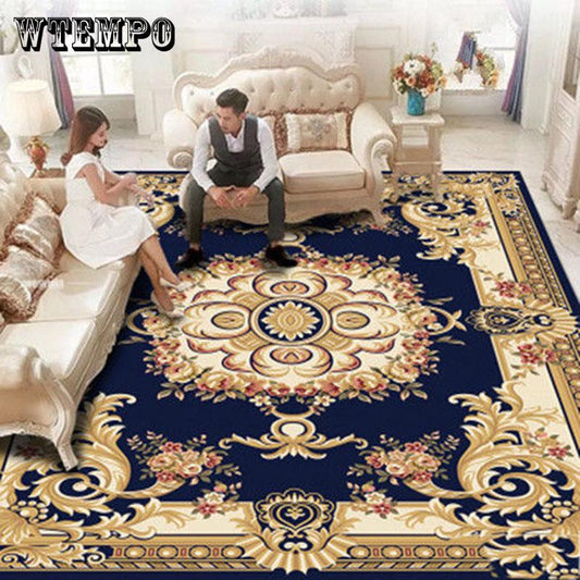 Nordic Simple Geometric Pattern Rugs Carpets For Living Room Bedroom Area Rug Chair Anti-Slip