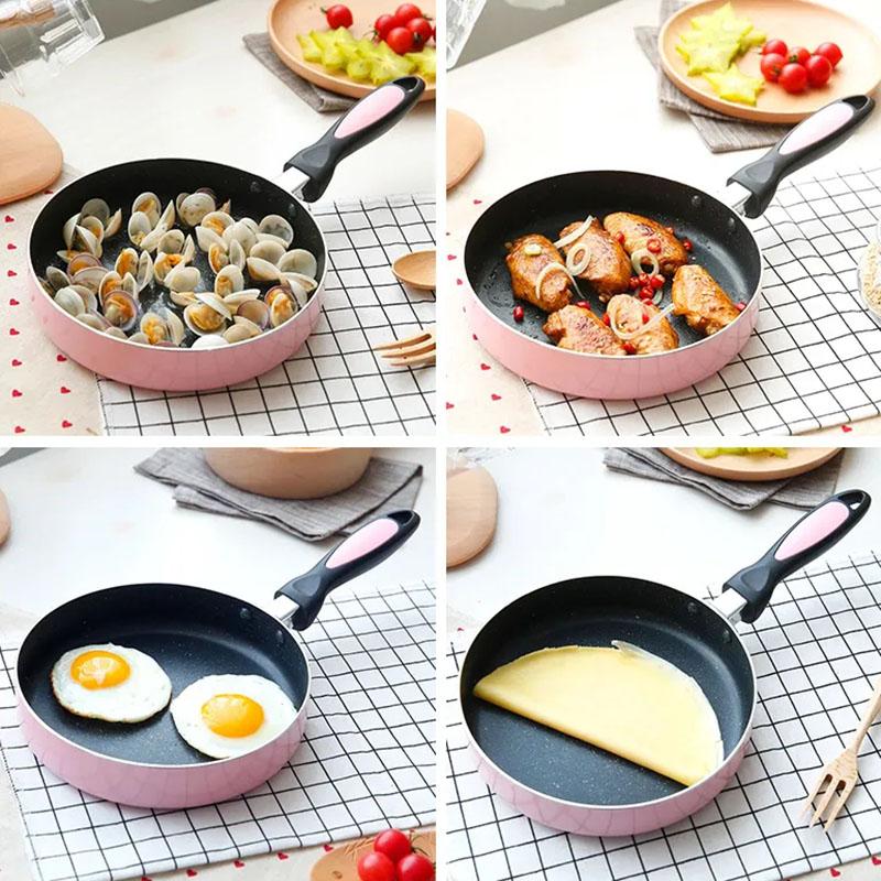 Mai Rice Stone Flat Pot Non-stick Pan Frying Pan Home Pot Omelette Pot Kitchen Utensils Wok