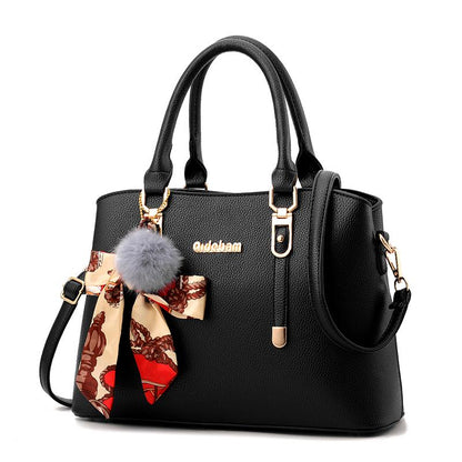 Big capacity Woman bag European and American style Shoulder Handbag Trendy wild Patent leather bag