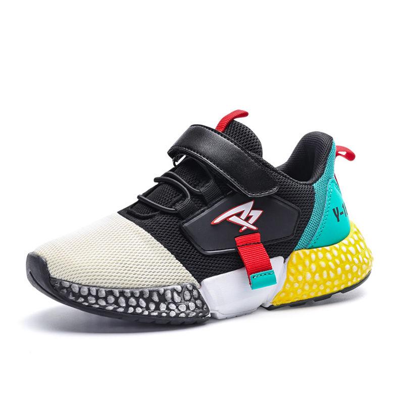 Boys Shoes 2020 Summer Big Children's Net Shoes Breathable Summer 3-12 Years Old Pupil Shoes Kids Sports Shoes