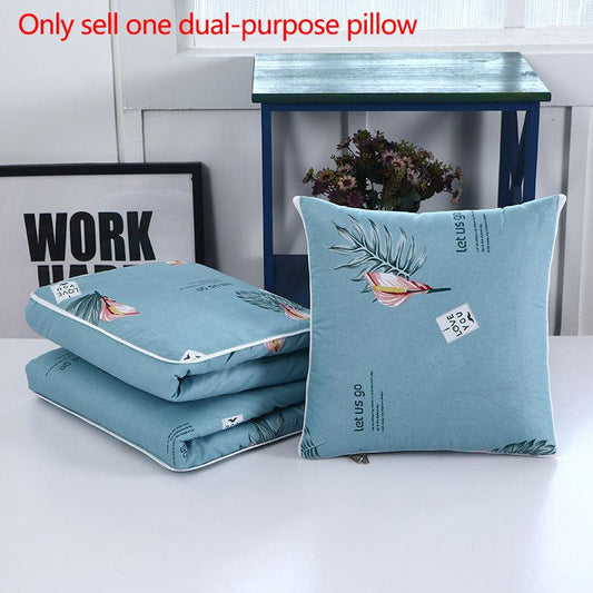 Dual-purpose Pillow Variable Quilt Car Lumbar Pillow Home Sofa Pillow Soft Relaxing Artifact