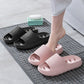 Water Leaking Hollow Deodorant Slippers Bathroom Non-slip Slippers Summer Women Thick Bottom Home Slippers Men Go Out Flip Flops Comfortable Sandals