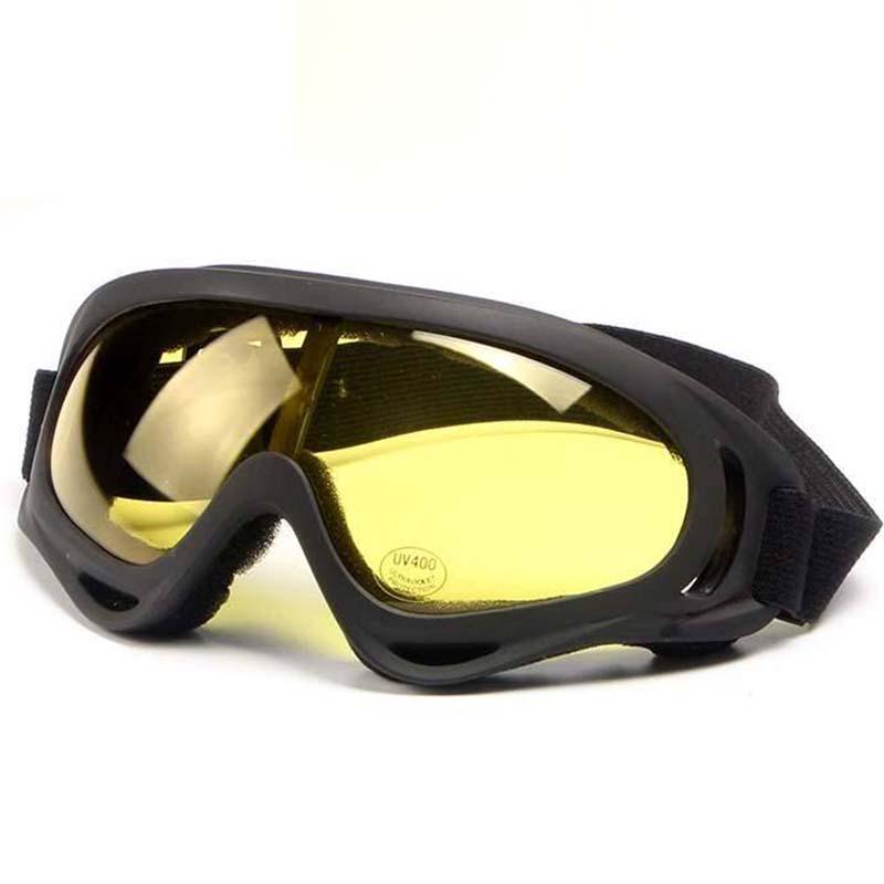 1 Pcs HD Fully Sealed Protection Goggles Anti-fog Anti-impact Mask Riding Motorcycles Windproof Glasses