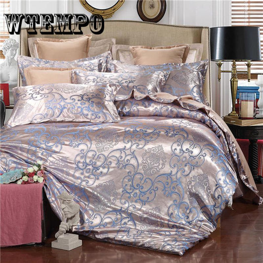 Set  Jacquard Bed Set Duvet Cover Bed Spread Cover Set Pillowcase