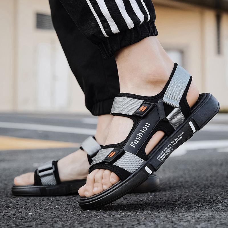 Men's Sandals Summer Trendy Casual Vietnamese Beach Shoes Men's Outdoor Sports Sandals and Slippers