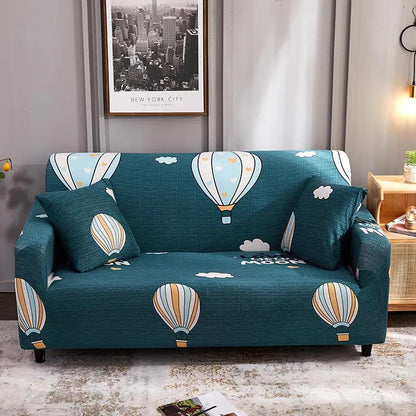 1/2/3/4 Seater Printing Elastic Slipcovers Stretch Sofa Covers for Living Room Corner Couch Cover Sectional Armchair Cover