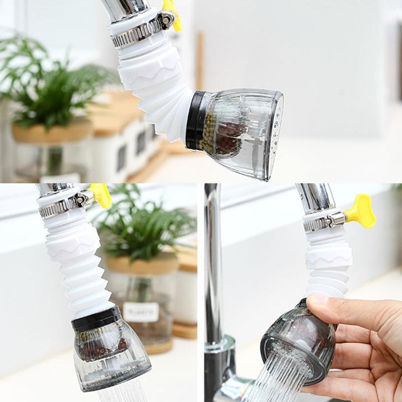 Faucet Splash-proof Shower Filter Kitchen Universal Retractable Universal Water Purifier Household Universal Joint Faucet