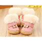 Pet Dog Shoes Teddy Autumn Winter Models for Small Dogs Plus Velvet Warmth Breathable Non-slip Soft Bottom Wear-resistant Boots Pet Cat Walking Shoes