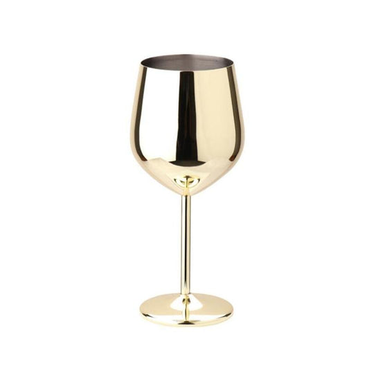 Personalized Wine Glasses Stainless Steel Metal Wineglass Bar Wine Glass Champagne Cocktail Drinking Cup Charms Party Supplies