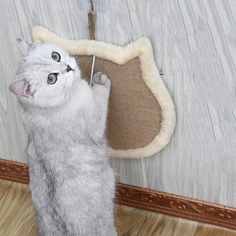 Cat Scratching Board Sisal Mat Wear-resistant Anti-scratch Sofa Protection Cat Claw Grinding Pad Pet Cat Supplies Pet Furniture