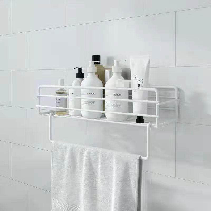 Bathroom Towel Storage Rack Wall Hanging Tripod Vanity Toilet Rack Kitchen Storage Rack Household Multi-layer Rack Wash Storage Rack