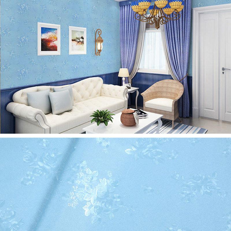 Household Moisture-proof Pvc Lattice Thick Wallpaper Self-adhesive Student Dormitory Wall Sticker Wallpaper Bedroom Decoration