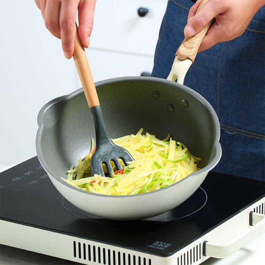 Frying Pan Non-stick Pan Household Pan Frying Pan Pancake Pan Induction Cooker Gas Stove Universal Frying Pan