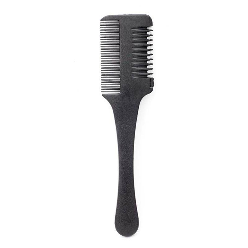 Double Sided Hair Shaper Razor Comb Salon Hairdressing Hair Thinning