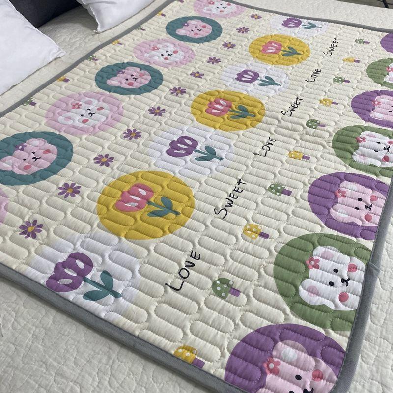 Pure Cotton Menstrual Mats Pedestrian Cushion Suspended Anti-side Leak Baby Diaper Pad Double Waterproof Mattress Breathable Warmth 50*70/70*100cm