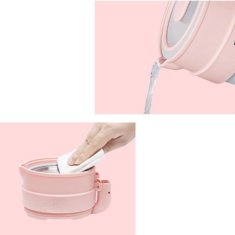 Portable Electric Kettle Foldable Boiling Water Insulation Household Mini Travel Artifact Automatic Power-off Small