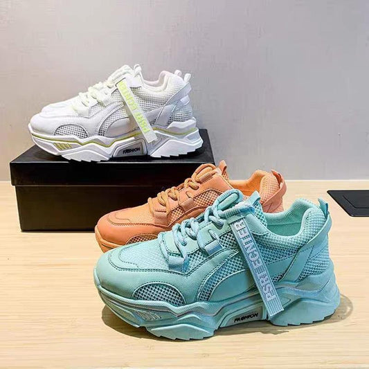 Spring and Summer All-match Soft Sole Ladies Sneakers Casual Outdoor Running Shoes Women's Fashion Breathable Shoes