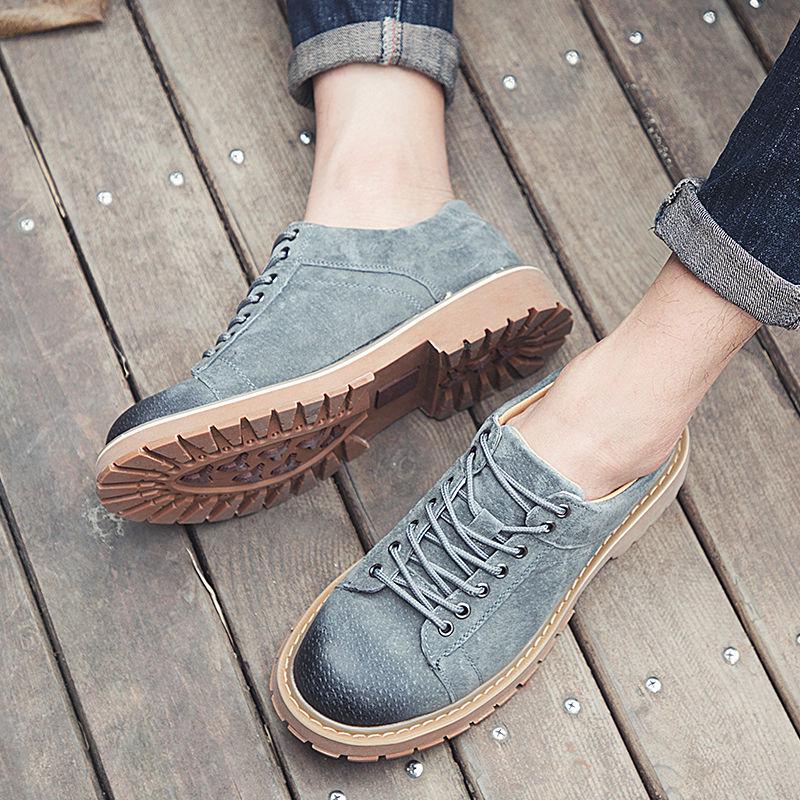 Oxford Shoes Low-cut Casual Shoes Male Martin Boots Male Ankle Boots Fashion Men's Sneakers Shoes