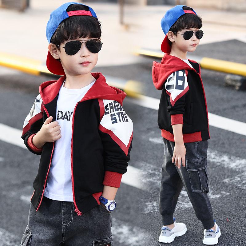 Outerwear Jackets for Boys Coat Bomber Jacket Windbreaker Jacket Letter Kids Children's Jacket