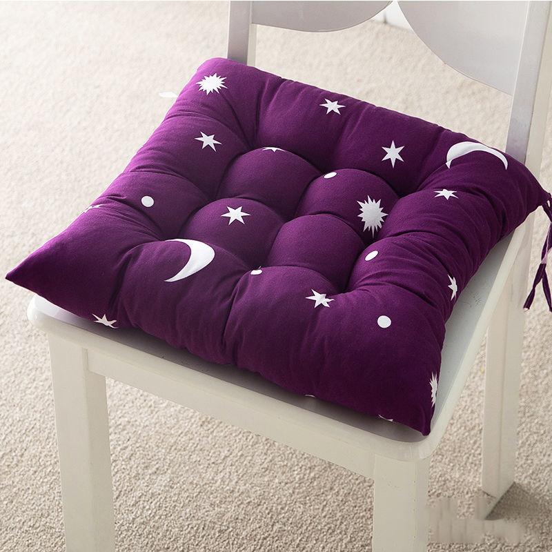 Thicken Cushion Chair Cushion Office Student Classroom Cushion Board Stool Cushion Four Seasons Butt Cushion Butt Cushion