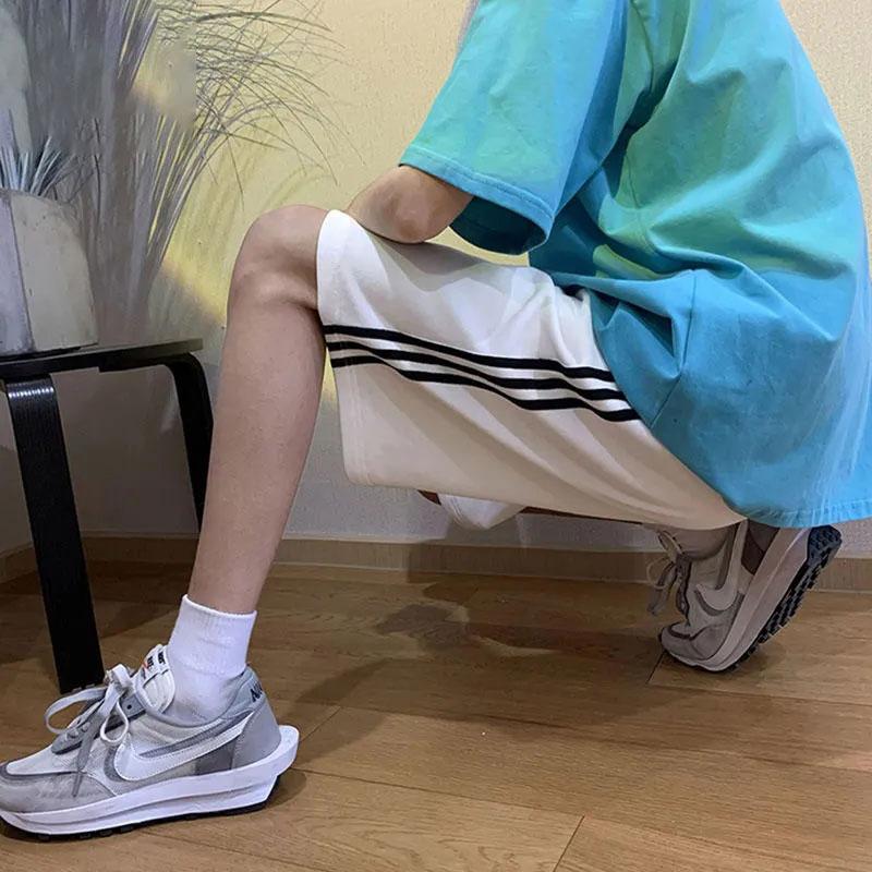 Sports Loose Shorts Women's Summer Large Size High Waist Wide Leg Pants Ins Harajuku Style Five-point Pants Jogging Short Pants