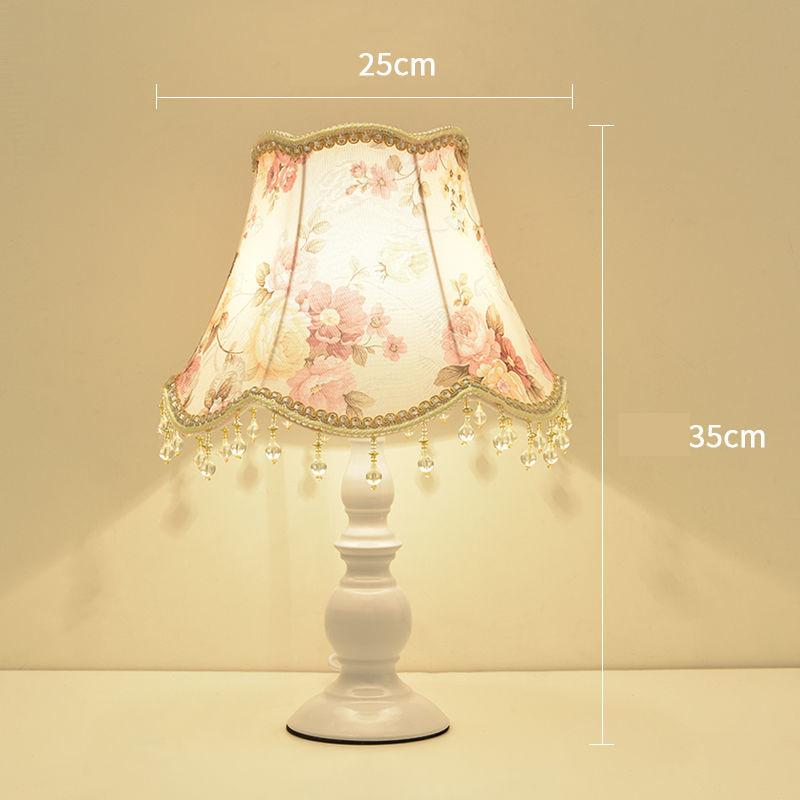 Table Lamp Bedroom Bedside Lamp Simple Modern Bedroom Lamp Creative Warm and Romantic Household Lamp Dimming Counter Lamp