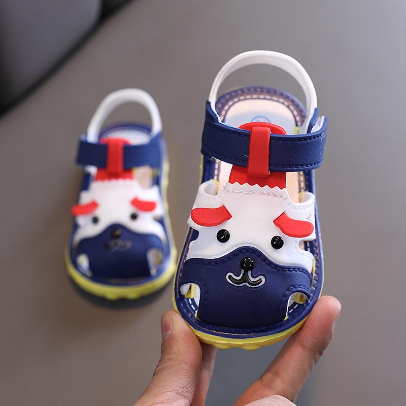 Summer 1-2-3 Year Old Baby Toddler Shoes  Toddler Sandals  Soft Non-slip Beach Sandals Baby Breathable Sandals