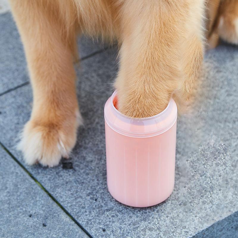 Pet Foot Washing Cup Soft Silicone Cleaning Cup Cat and Dog Paw Massage Pad Brush Pet Cup Dog Paw Washing Artifact Cat Cleaning Foot Cup