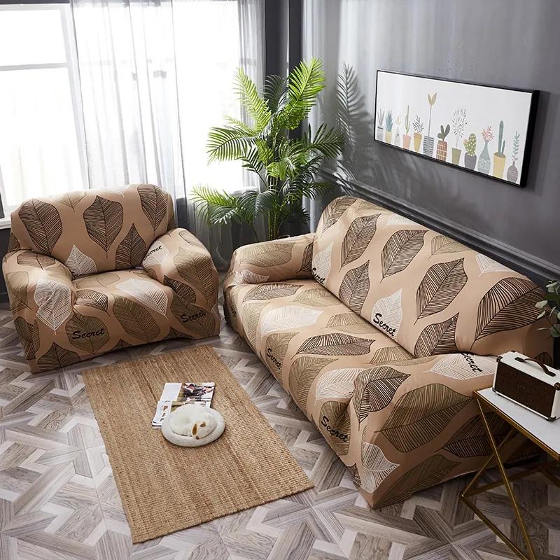 Elastic sofa covers for living room anti slip cartoon sofa slip cover 1/2/3/4 Seater simple mordern casual Slipcover Universal