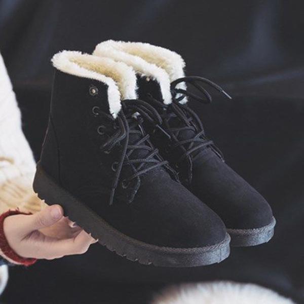 Outdoor Casual shoes Woman shoes Winter Cold protection Non-slip shoes Keep warm Cotton shoes